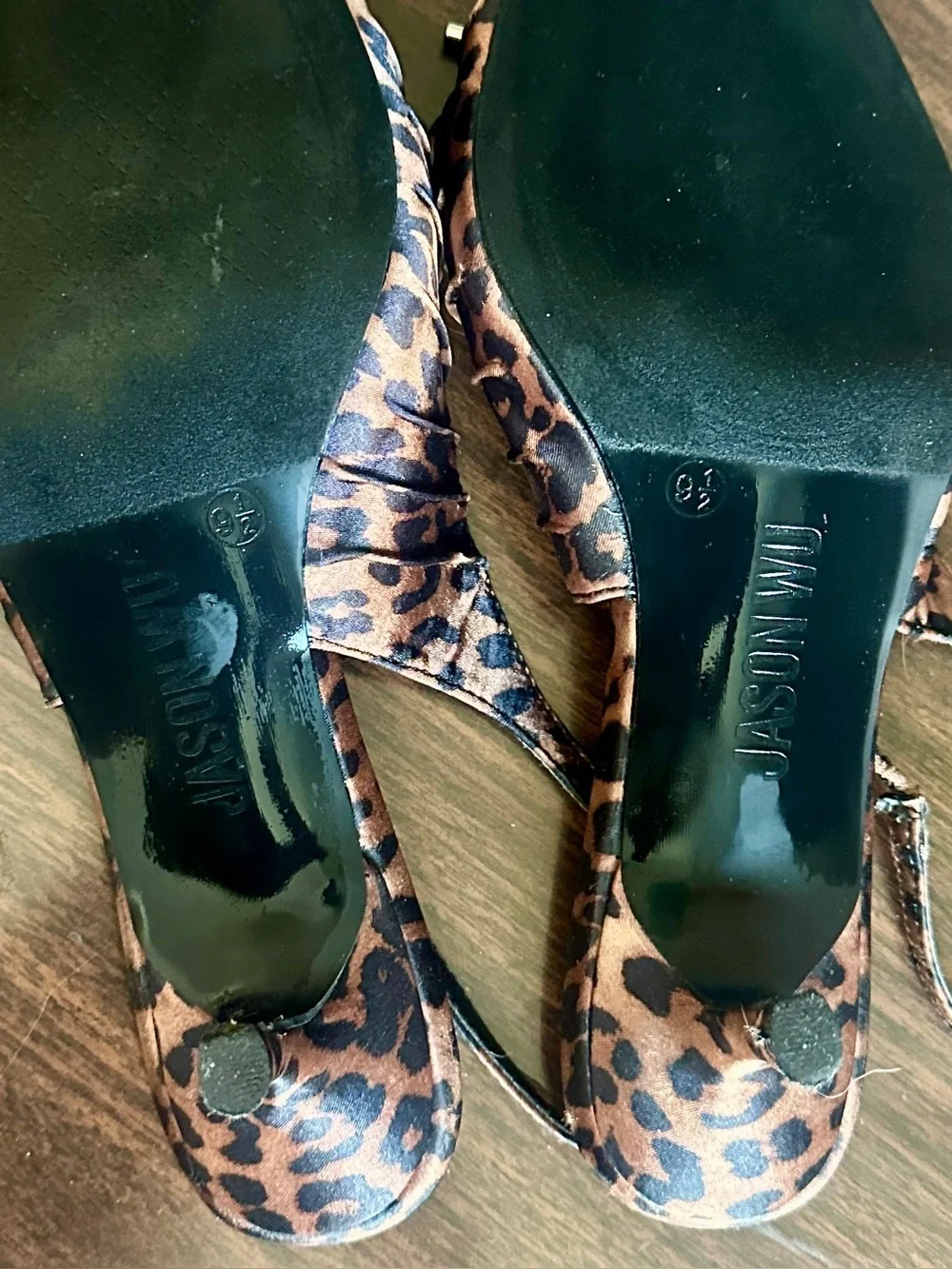 Jason Wu Leopard Slingback Kitten Heels
